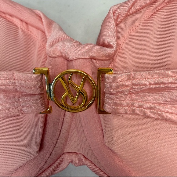 Victoria’s Secret Pink Bandeau Bikini Set – 34D Top / Medium Bottoms - Picture 6 of 7